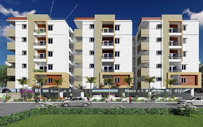 Sharada Enclave - 2bhk flats 3bhk flats for sale in bhongir
